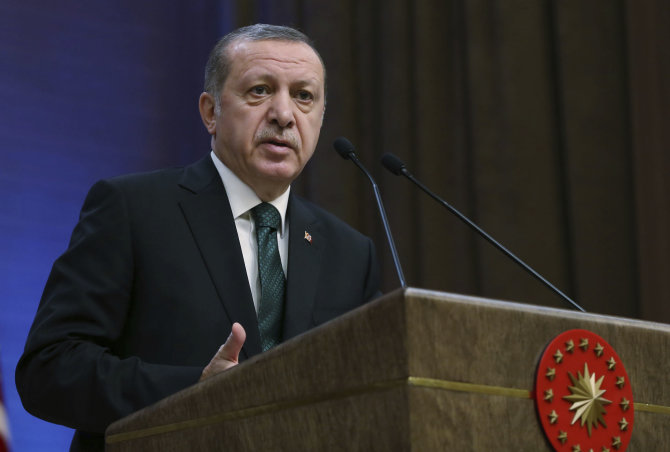 „Scanpix“/AP nuotr./Recepas Tayyipas Erdoganas
