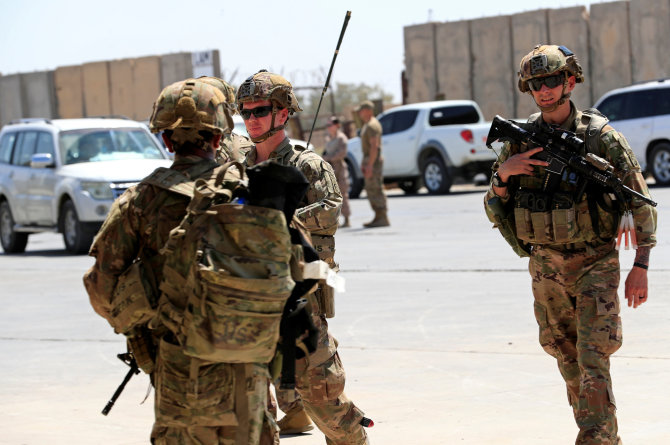 „Reuters“/„Scanpix“ nuotr./JAV kariai Irake