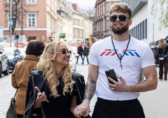 Pauliaus Peleckio nuotr./Oksana Pikul, Dominykas Dirkstys