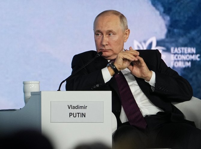 „IMAGO“/„Scanpix“/Rusijos lyderis Vladimiras Putinas