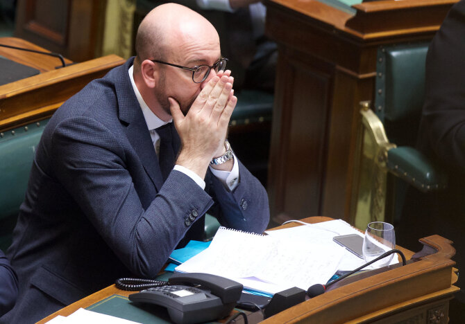 AFP/„Scanpix“ nuotr./Belgijos premjeras Charlesas Michelis