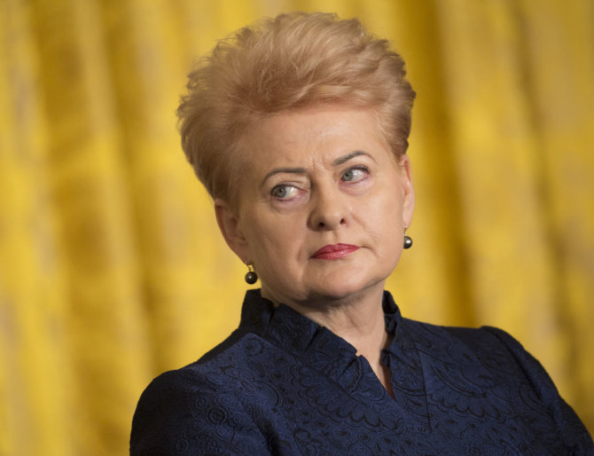 „Scanpix“/„Sipa USA“ nuotr./Dalia Grybauskaitė