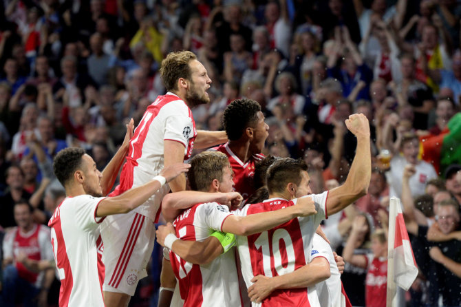 „Reuters“/„Scanpix“ nuotr./Amsterdamo „Ajax“