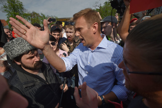 „Scanpix“/„Sipa USA“ nuotr./Aleksejus Navalnas