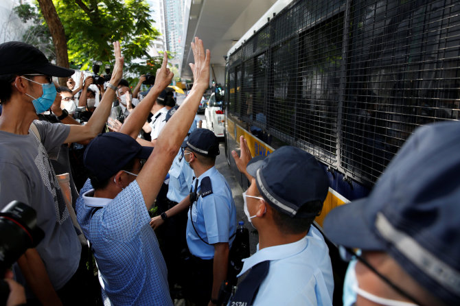 „Reuters“/„Scanpix“ nuotr./Honkongas
