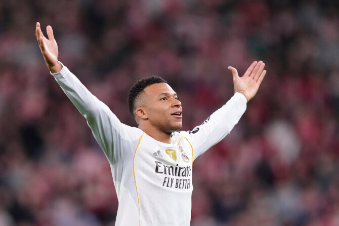 „Scanpix“/AP nuotr./Kylianas Mbappe