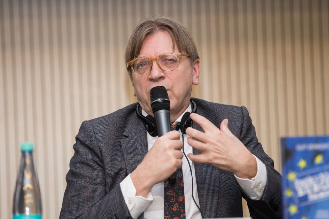 Žygimanto Gedvilos / 15min nuotr./Guy Verhofstadtas