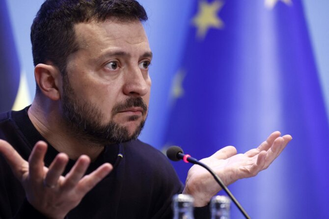 AFP/ „Scanpix“/Volodymyras Zelenskis