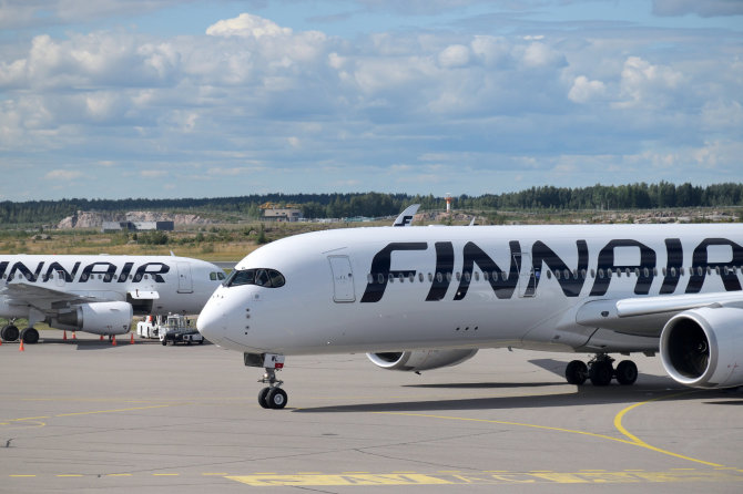123RF.com nuotr. / „Finnair“ lėktuvai