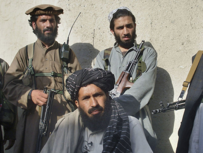 „Scanpix“/AP nuotr./Talibano kovotojai