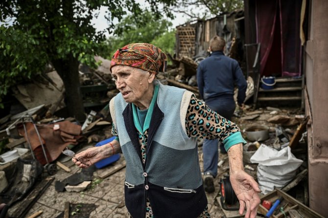 AFP/„Scanpix“ nuotr./Karas Ukrainoje. Bachmutas