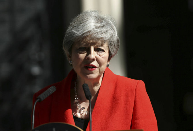 „Scanpix“/AP nuotr./Theresa May