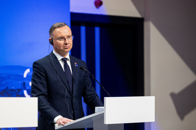 Pauliaus Peleckio / BNS nuotr./Andrzejus Duda