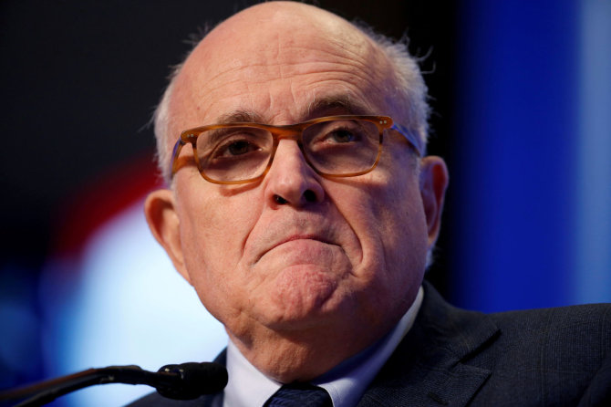 „Reuters“/„Scanpix“ nuotr./Rudy Giuliani