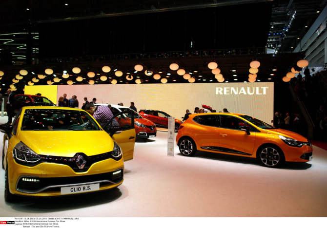 JOFFET EMMANUEL/SIPA/ Scanpix nuotr./„Renault Clio“