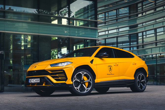 V.Pilkausko nuotr./„Lamborghini Urus“