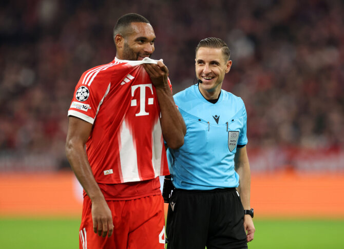 UEFA nuotr./Jonathanas Tah, Donatas Rumšas