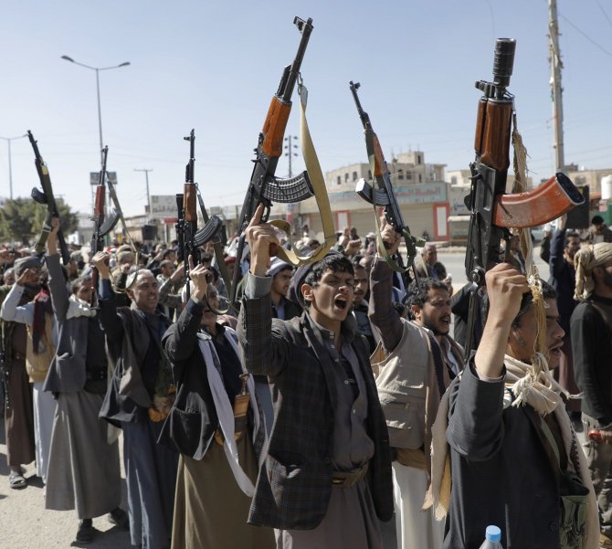 ZUMAPRESS / Scanpix nuotr./Husių sukilėliai Jemene