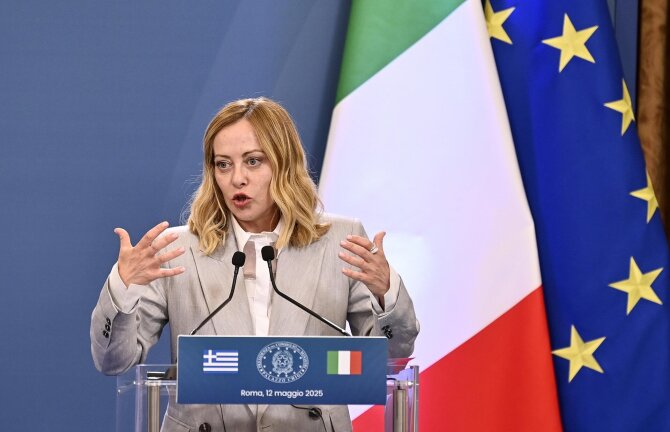 Giorgia Meloni / Riccardo Antimiani / ZUMAPRESS.com