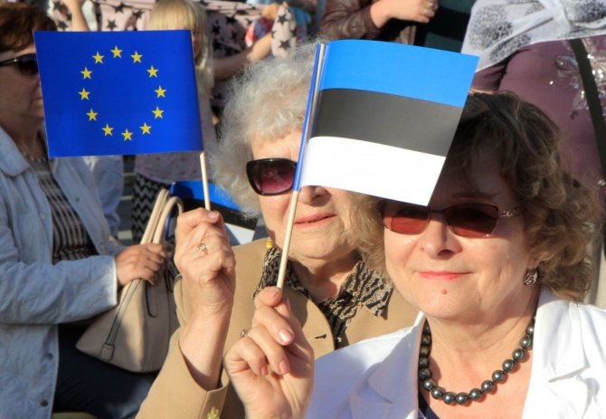 AFP/„Scanpix“ nuotr./Estija pradeda pirmininkavimą ES