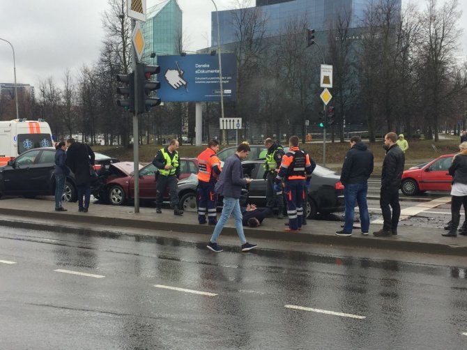 15min skaitytojo nuotr./Įvykio vietoje