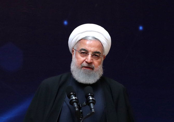 „Scanpix“/AP nuotr./Hassanas Rouhani