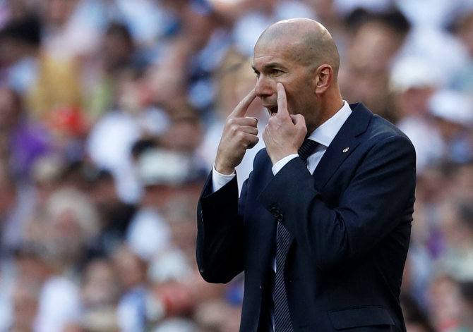 „Reuters“/„Scanpix“ nuotr./Zinedine'as Zidane'as