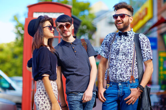 Fotolia nuotr./Jaunimas poilsiauja.