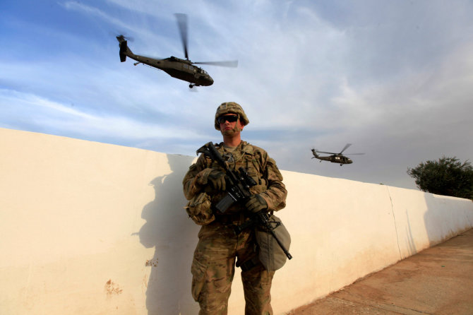 „Reuters“/„Scanpix“ nuotr./JAV karys Irake