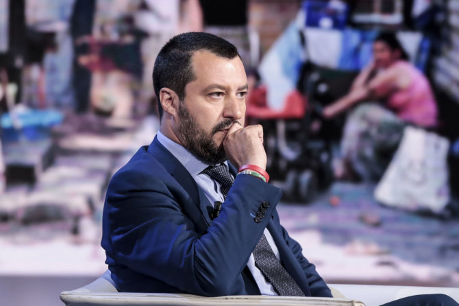 „Scanpix“/„SIPA“ nuotr./Matteo Salvini