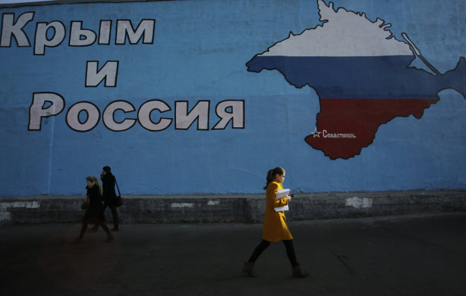 „Reuters“/„Scanpix“ nuotr./Krymas po Rusijos įvykdytos okupacijos