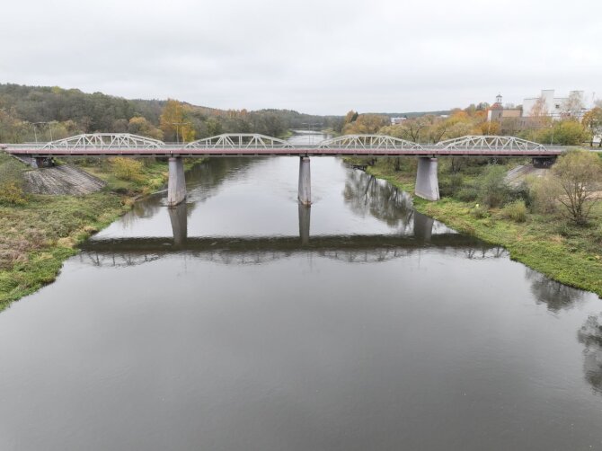 Pranešimo žiniasklaidai autorių nuotr./Senasis Nemenčinės tiltas