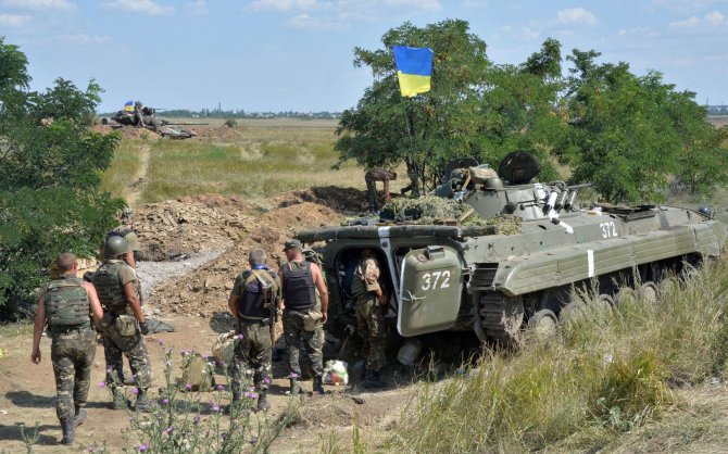 AFP/„Scanpix“ nuotr./Ukrainos kariai