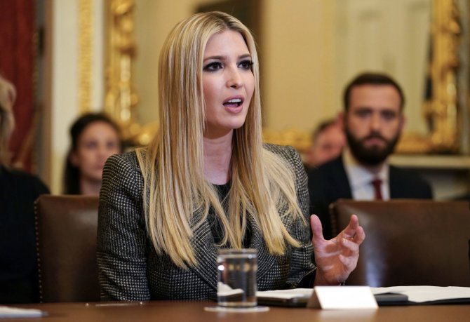 „Scanpix“/AP nuotr./Ivanka Trump