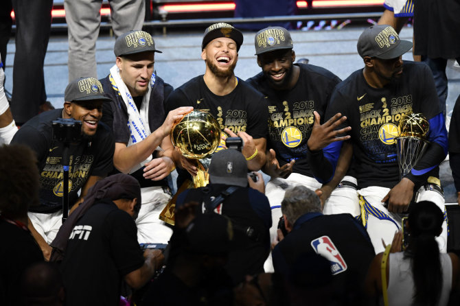 „Scanpix“ nuotr./„Warrriors“ – 2018 m. NBA čempionai