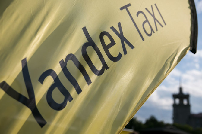 Žygimanto Gedvilos / 15min nuotr./Oficialus „Yandex. Taxi“ prisistatymas