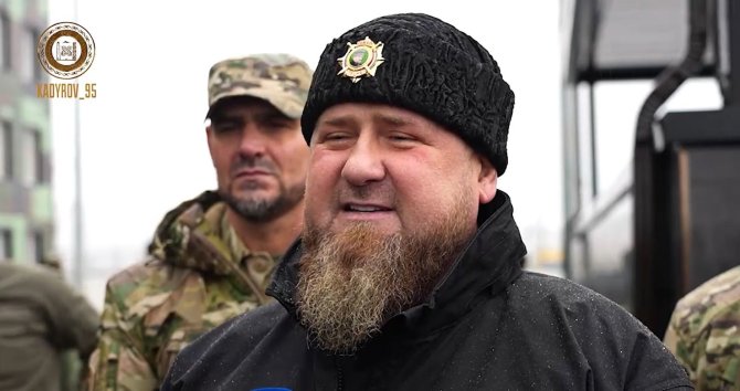 R.Kadyrovo Telegram nuotr./Ramzanas Kadyrovas