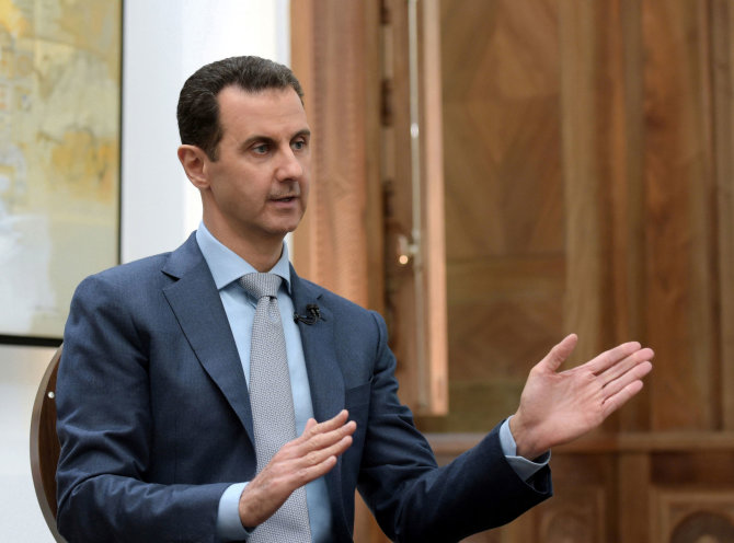 „Reuters“/„Scanpix“ nuotr./Basharas al-Assadas