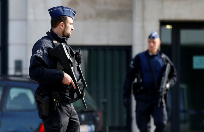 „Reuters“/„Scanpix“ nuotr./Belgijos policija