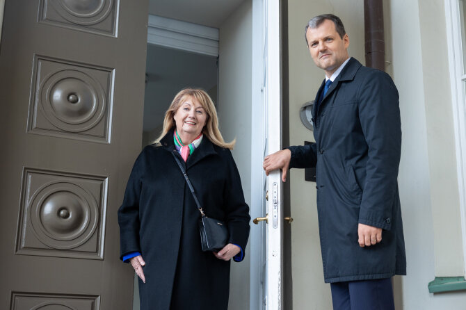 Roberto Riabovo / BNS nuotr./Vilija Blinkevičiūtė, Gintautas Paluckas