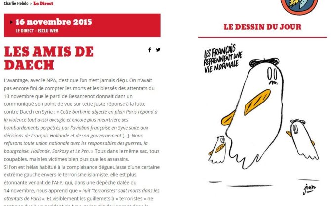charliehebdo.fr pav./„Charlie Hebdo“ karikatūra