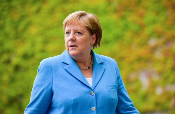 AFP/„Scanpix“ nuotr./Angela Merkel baigė atostogas