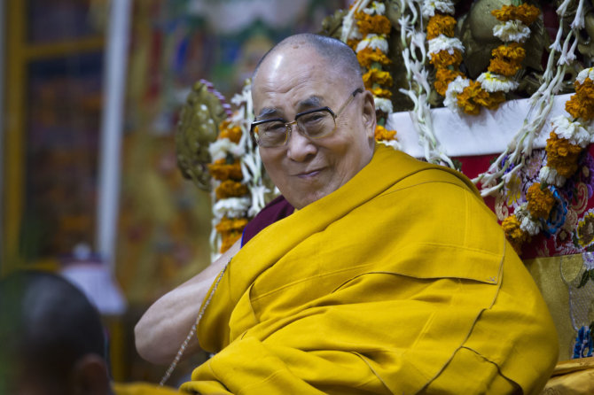 „Scanpix“/AP nuotr./Dalai Lama