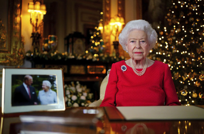 „Scanpix“ nuotr./Elizabeth II kalėdinis sveikinimas