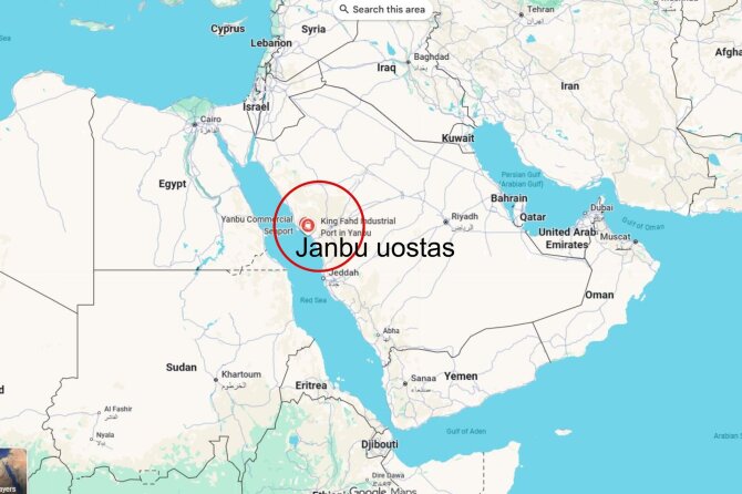 Google Maps/Janbu uostas
