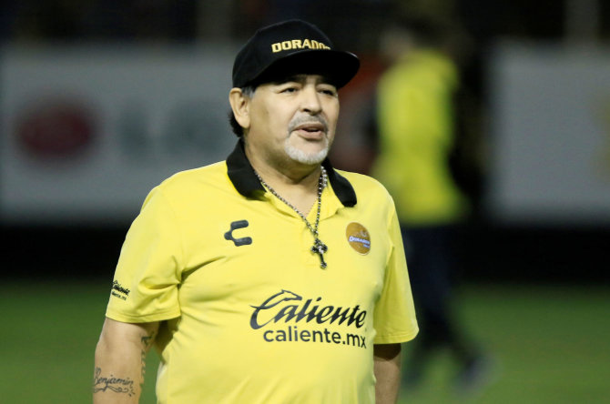 „Reuters“/„Scanpix“ nuotr./Diego Maradona 