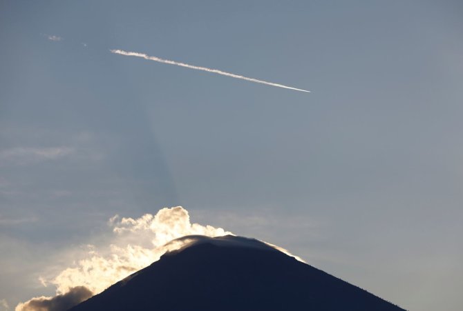 „Reuters“/„Scanpix“ nuotr./Agungo ugnikalnis Balyje