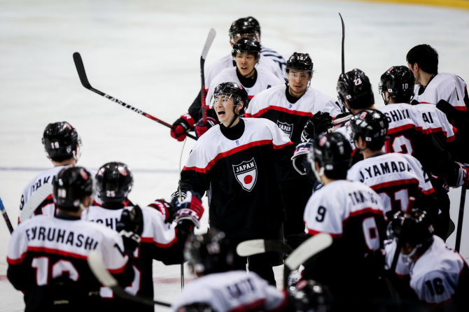 Hockey.lt nuotr./Japonijos ledo ritulininkai