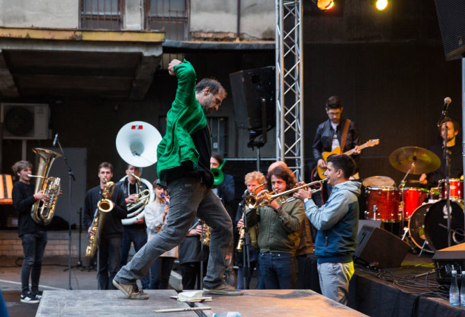 Luko Balandžio / 15min nuotr./ „Peronas Jazz Festival“ akimirka