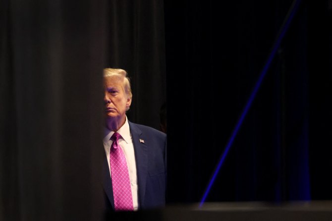 „AFP“/„Scanpix“/Buvęs JAV prezidentas Donaldas Trumpas